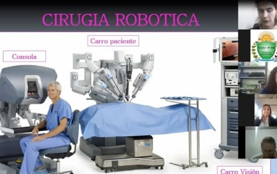 Charla de cirugía robótica