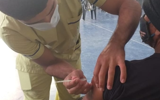 Colaboración en la  campaña de vacunación contra el covid-19